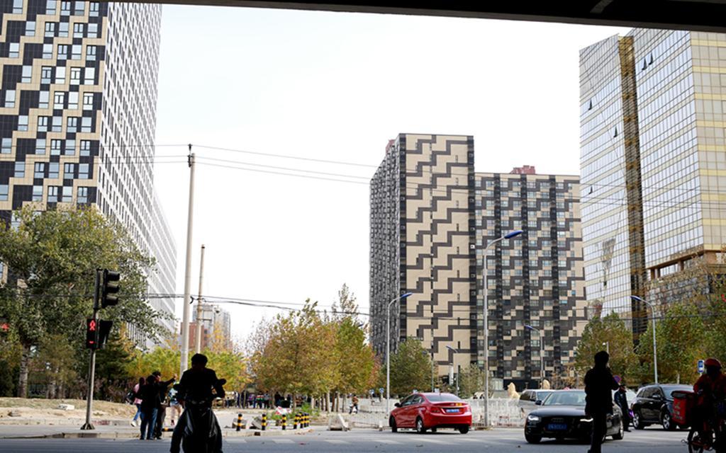 China Sunshine Apartment Dacheng Pekin Dış mekan fotoğraf
