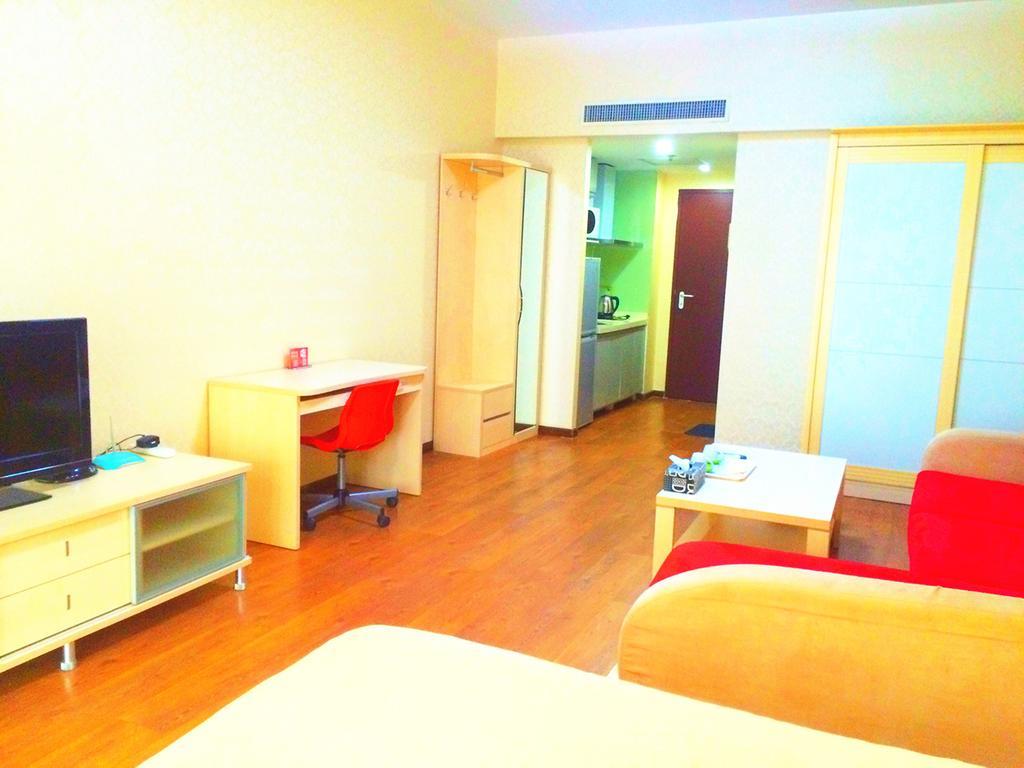 China Sunshine Apartment Dacheng Pekin Dış mekan fotoğraf